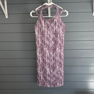 Purple Columbia Omni wick Patterned Women's Dress